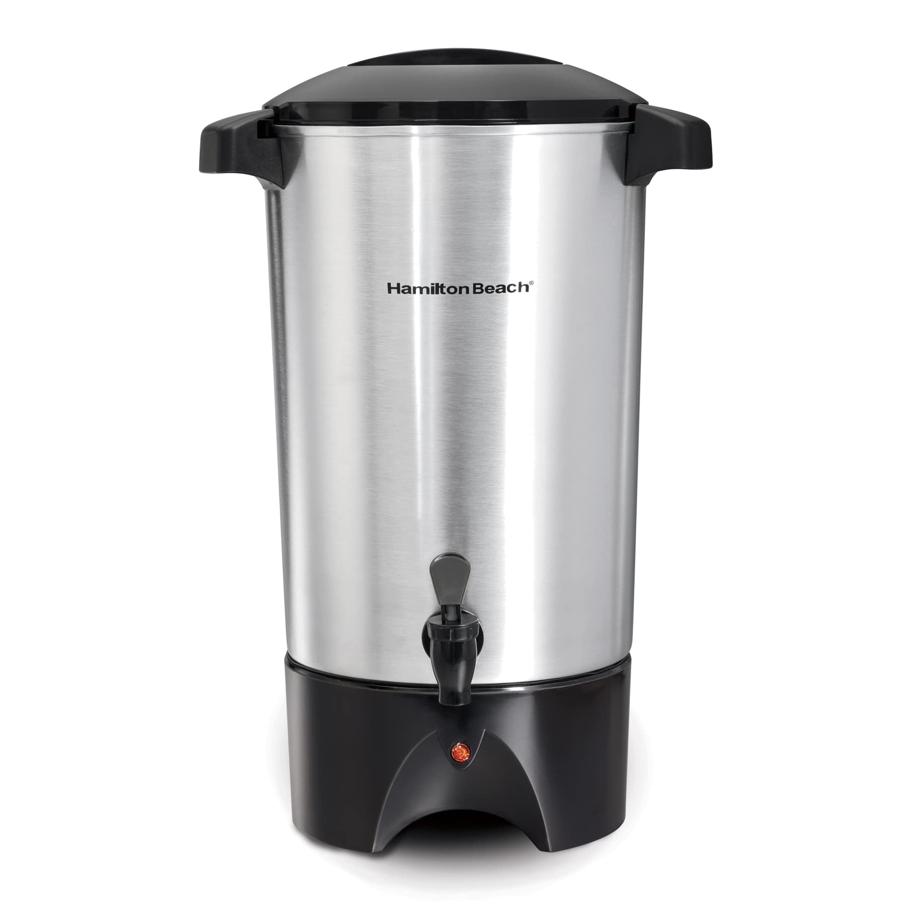 Hamilton Beach 45 Cup Commercial Coffee Urn & Hot Beverage Dispenser - Stainless Steel (40519) for Large Gatherings, Events, Offices & Catering Services