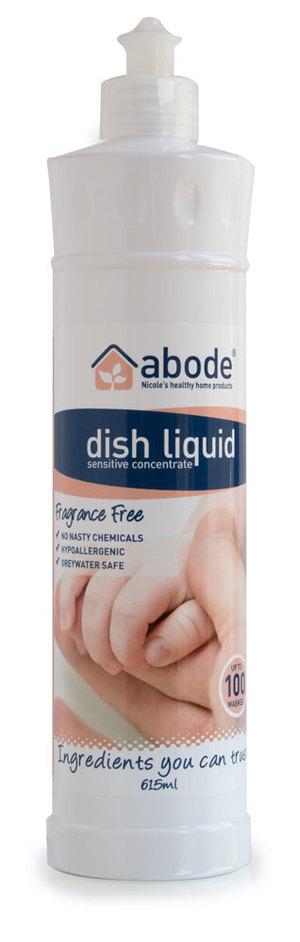 Abode Dish Liquid Concentrate - Zero Waste, Eco-Friendly Dish Soap for Hand Washing - Perfect for Kitchen, Camping & RV Use