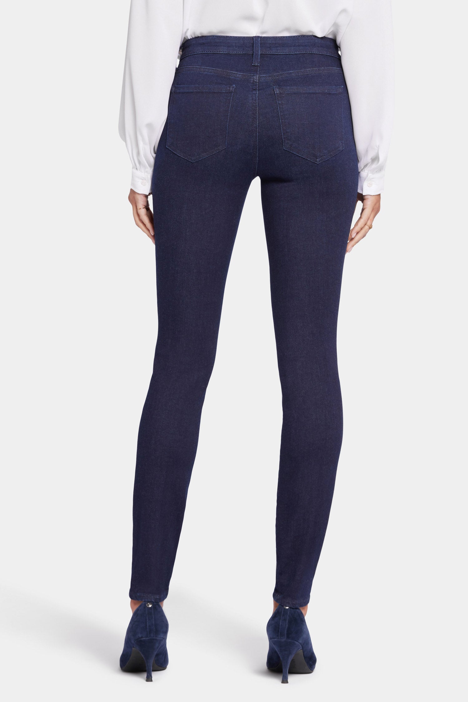 Ami Skinny Jeans for Women - High Waisted Stretch Denim Pants in Rinse Wash | Perfect for Casual Wear, Office Outfits & Night Out Looks