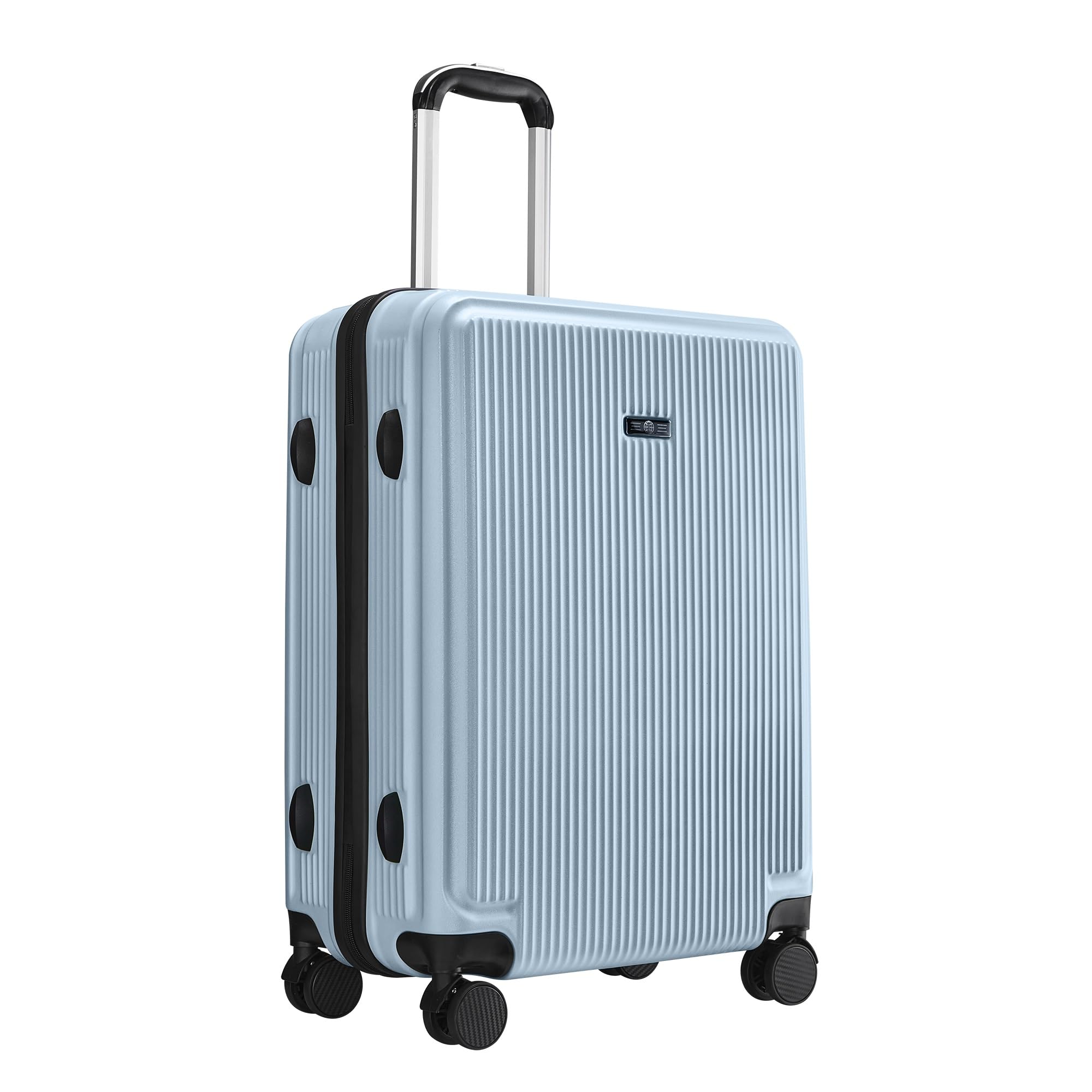 Lightweight ABS Hardside Spinner Luggage with TSA Lock - Durable PC Travel Suitcase for Business Trips & Vacations