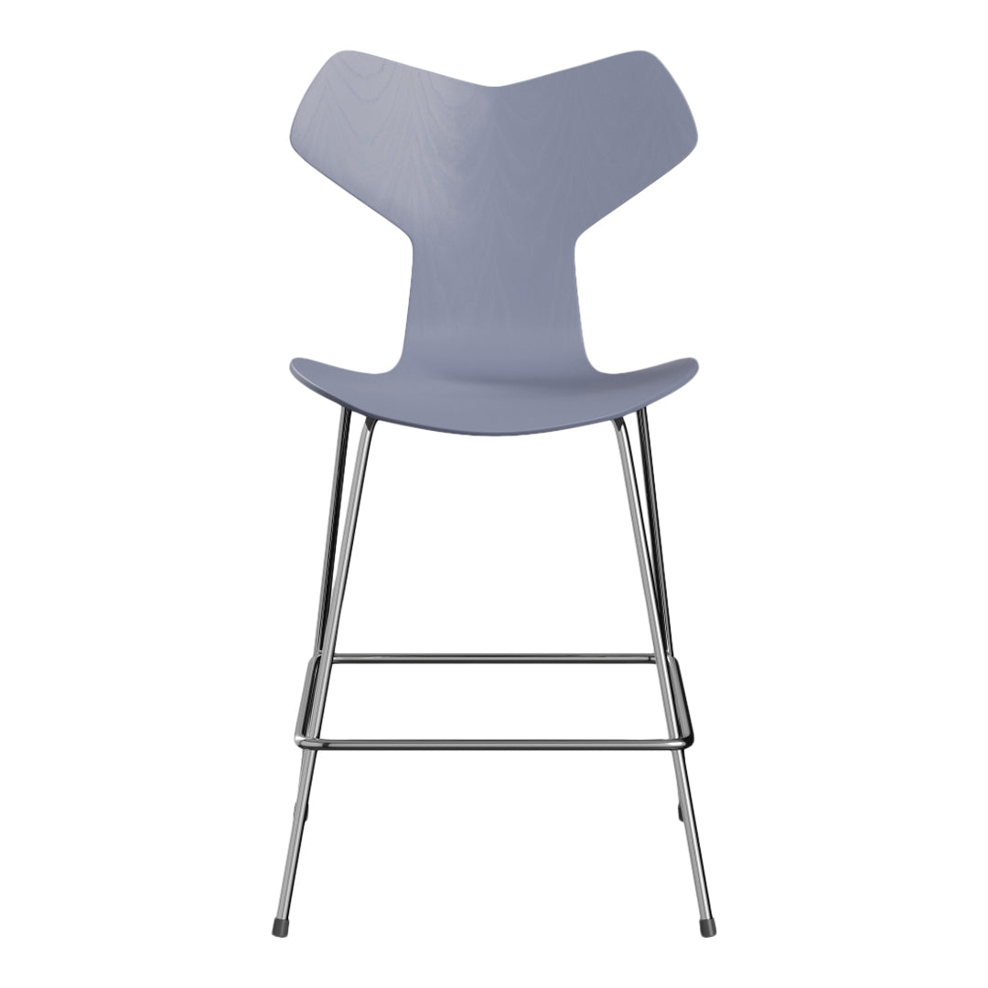 Grand Prix Counter Chair 3138 - Modern Bar Stool with Swivel Seat for Kitchen Island, Breakfast Bar & Home Decor - Adjustable Height & Comfortable Back Support