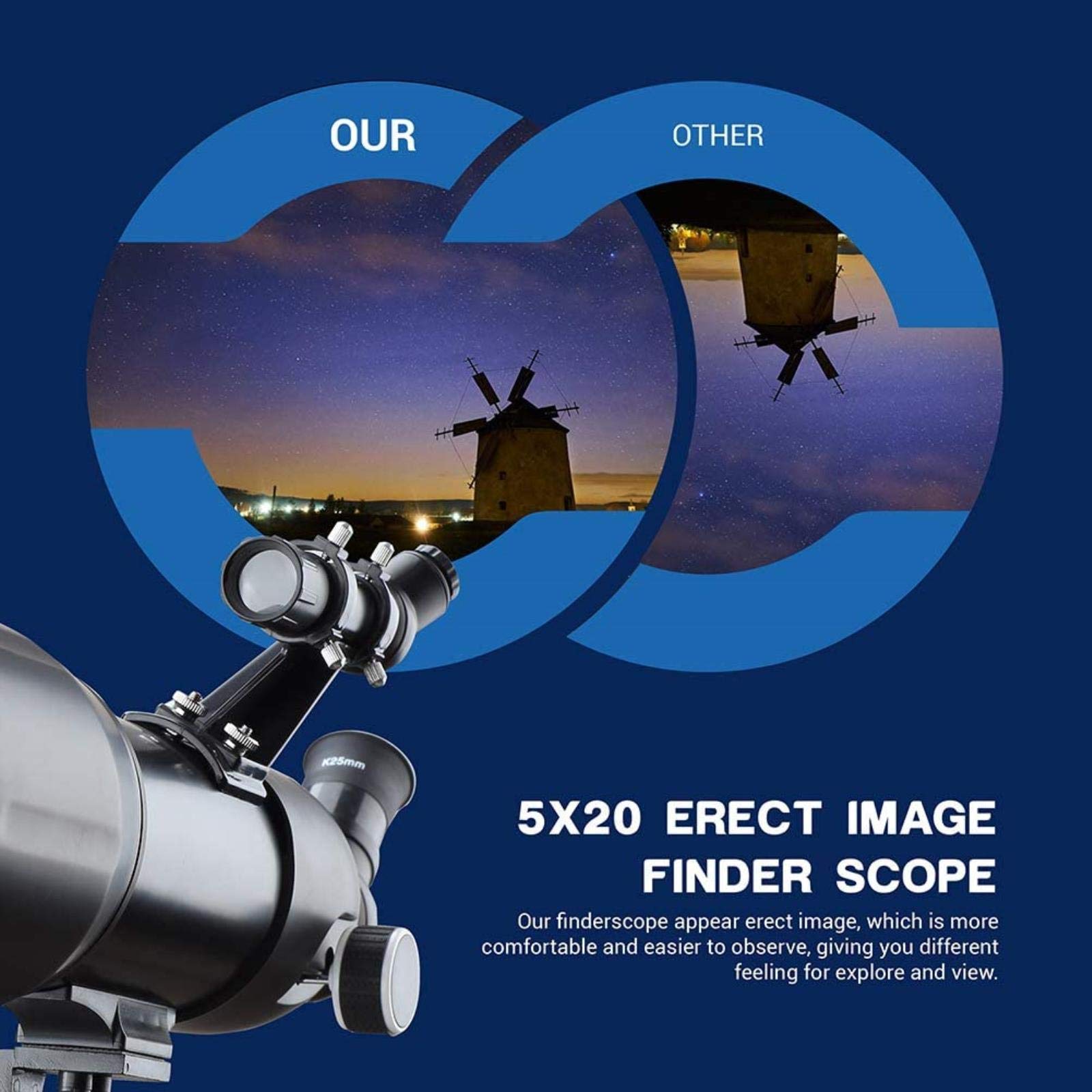 16-133X High Power Binoculars & Astronomical Telescope with Tripod Stand | Portable Monocular for Moon Watching, Stargazing, Birding | Includes Phone Adapter & Carrying Bag for Indoor/Outdoor Adventures