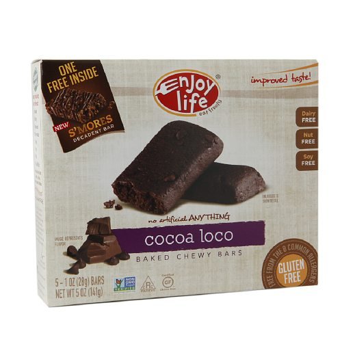 Enjoy Life Oven-Baked Chewy Bars, Coco Loco 1 oz (Pack of 4) - Gluten Free, Vegan Snacks for Kids & Adults - Perfect for Lunchboxes, Hiking & On-the-Go Energy Boost