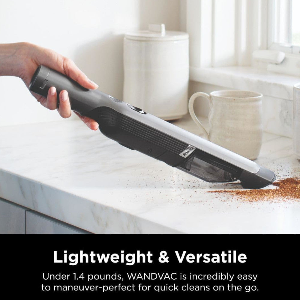 SHARK WANDVAC WV201 Cordless Handheld Vacuum Cleaner - Certified Refurbished with Home Essentials Warranty | Perfect for Pet Hair, Car Cleaning & Quick Home Messes