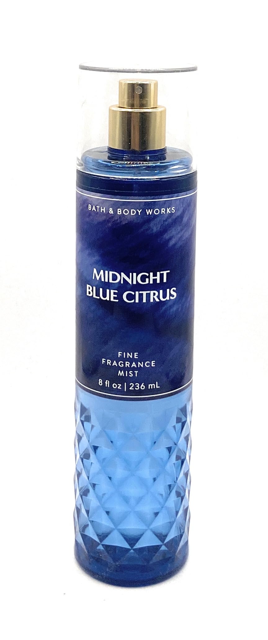 Bath & Body Works Midnight Blue Citrus Fine Fragrance Mist - 8 fl oz Refreshing Body Spray for Women | Long-Lasting Citrus Scent for Daily Use, Work & Night Out