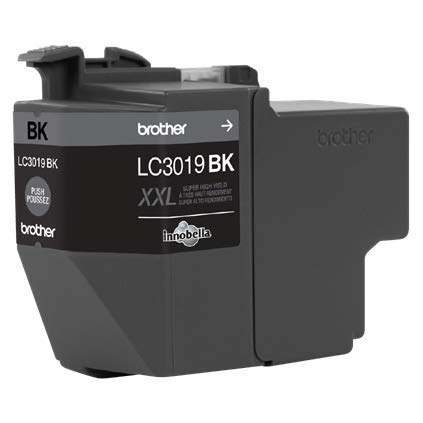 Brother LC-3019BK High Yield Black Ink Cartridge - 2 Pack for Brother Printers | Ideal for Home Office Printing, School Projects & Small Business Documents
