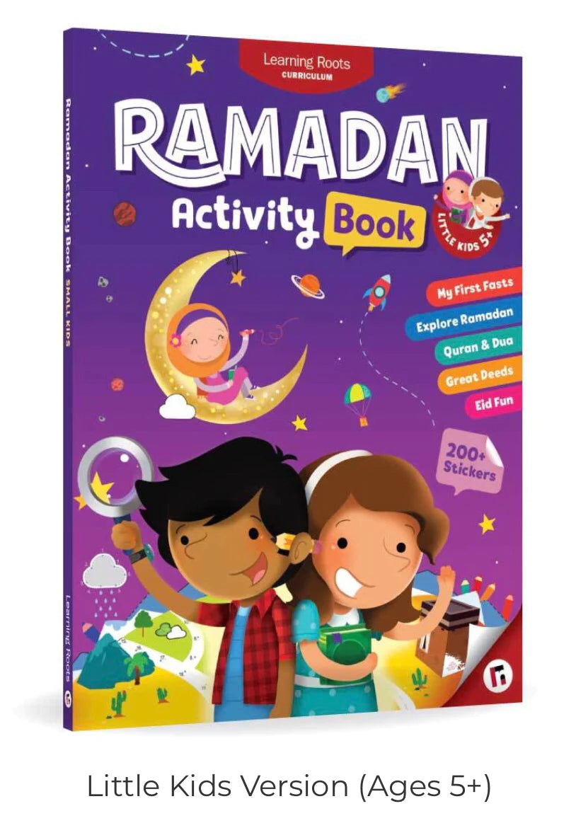 Ramadan Activity Book for Kids - Islamic Learning & Fun Games for Little Ones - Perfect for Home, School & Mosque Celebrations