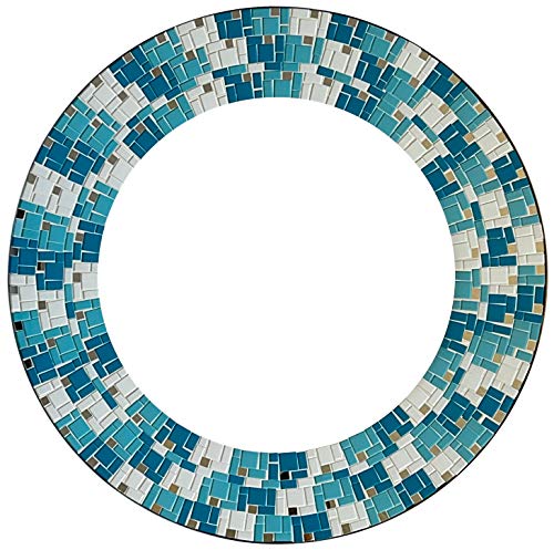 Teal, White