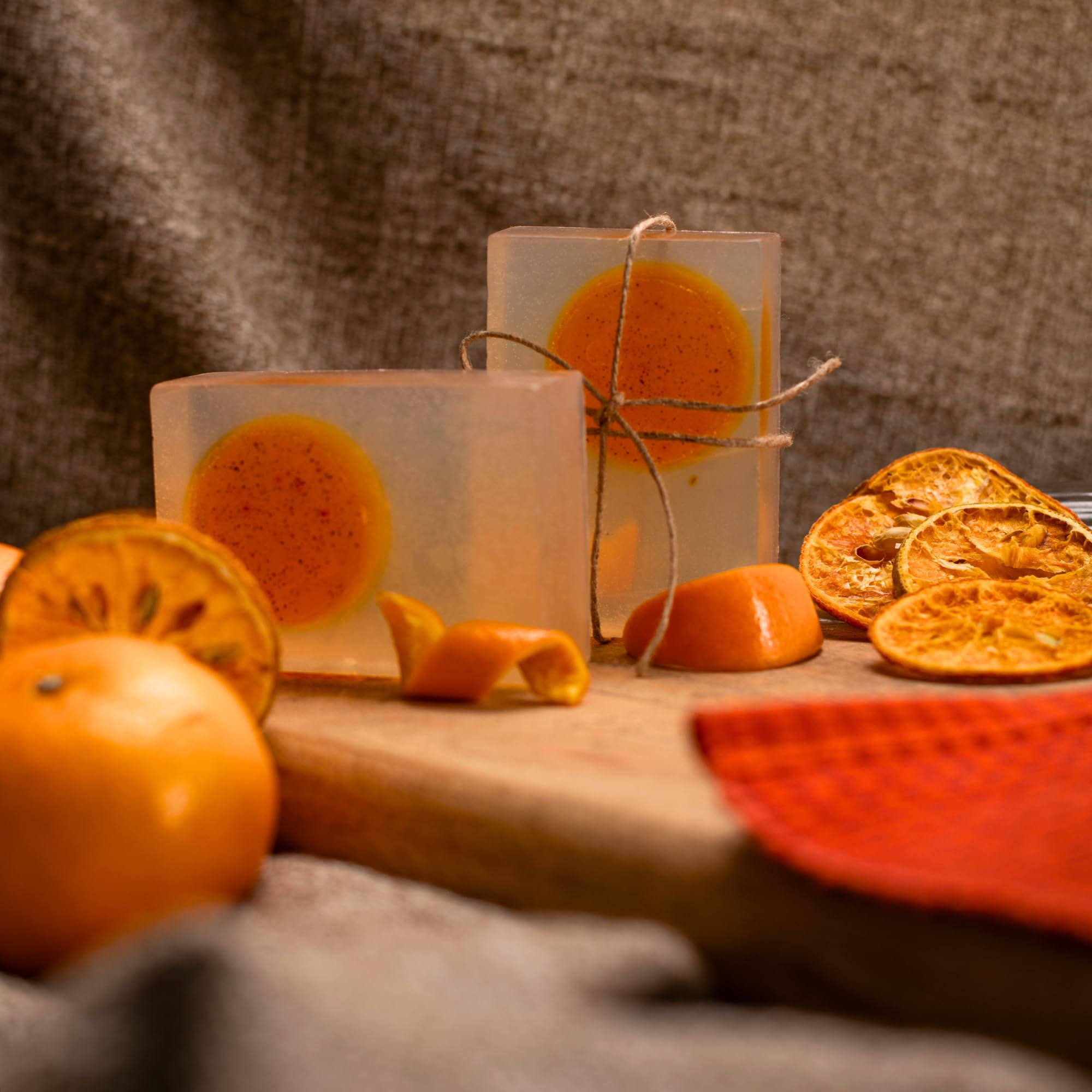 DESAM ORGANICS Aloe Vera & Tangerine Natural Skincare Soap - Moisturizing & Cleansing Bar for Face & Body - Perfect for Dry, Sensitive Skin & Daily Use