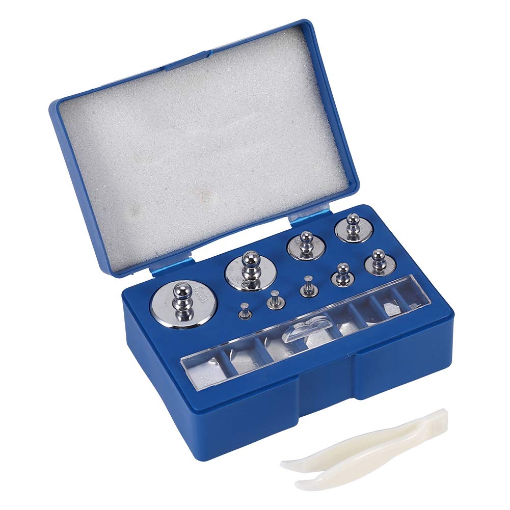 GLOGLOW 17-Piece Scale Weights Set - Precision Counterweight Kit for Jewelry Scales, Digital Scales & Laboratory Balance Calibration | Perfect for Jewelers, Pharmacists & Scientific Measurements