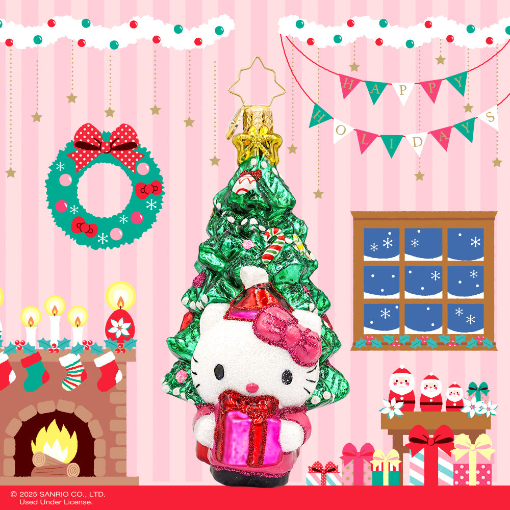 Hello Kitty Christmas Decorations - Cute Holiday Ornaments for Tree, Home & Party Decor | Perfect for Xmas Gifts & Festive Celebrations