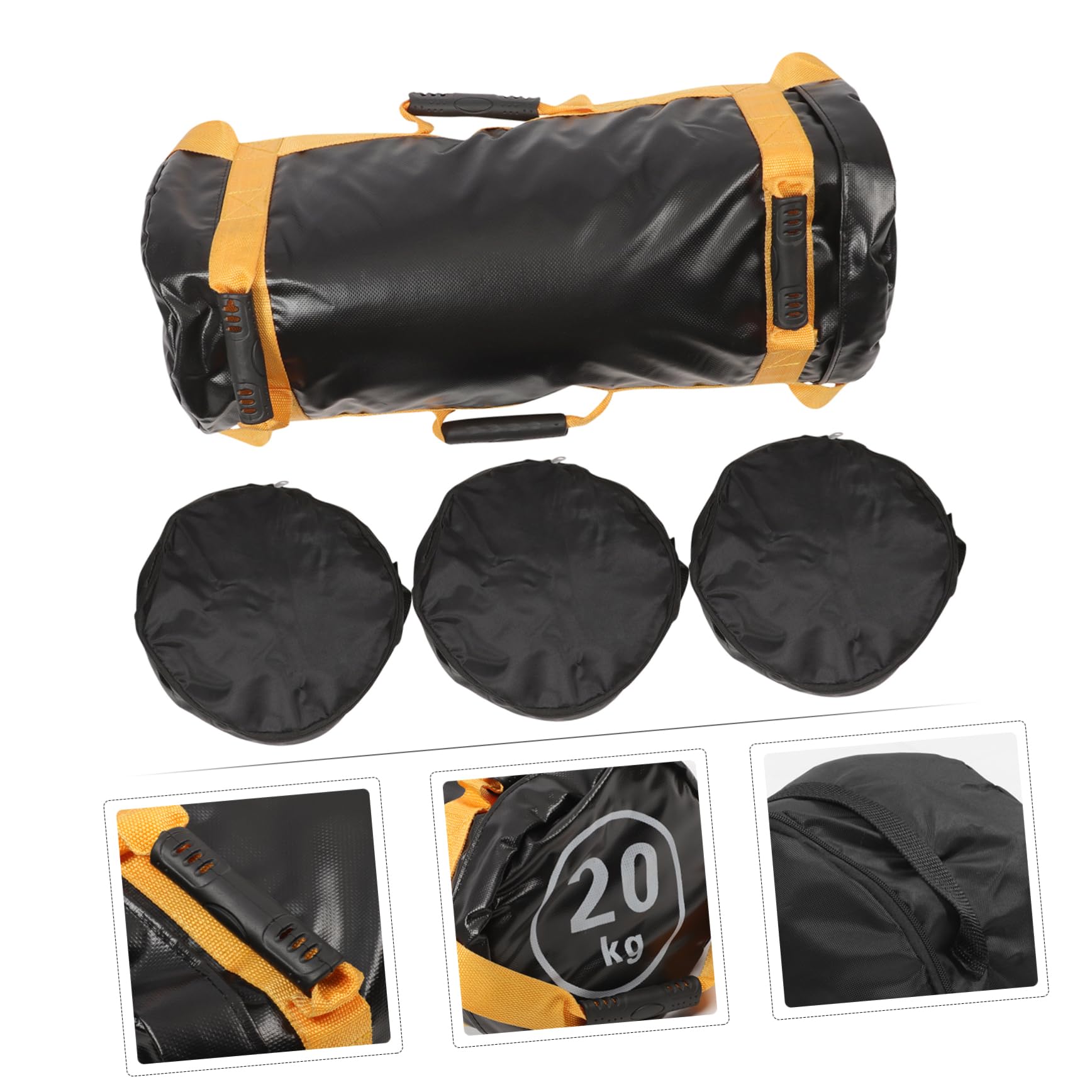 Premium Weight Lifting Set for Men - Durable Anti-Wear Workout Equipment with Adjustable Weight Bag for Strength Training | Home Gym & CrossFit Accessories