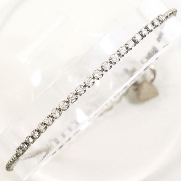 18K White Gold Diamond Bracelet for Women - Elegant & Luxurious Tennis Bracelet - Perfect for Weddings, Anniversaries & Special Occasions