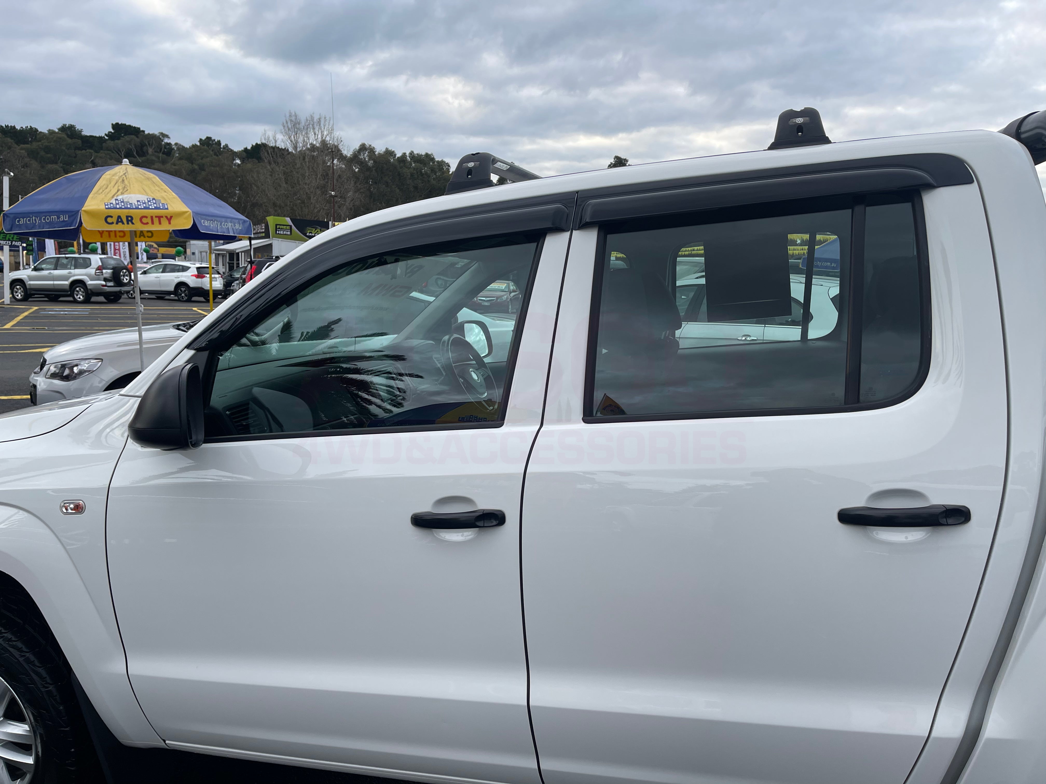 Volkswagen Amarok 2H Series Dual Cab 2009-2022 Weather Shields & Bonnet Protector - Durable Car Accessories for All-Weather Protection & Off-Road Adventures