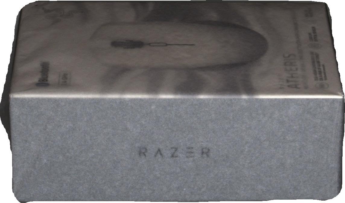 Razer Atheris Mercury Edition Wireless Gaming & Office Mouse - 280H Battery Life, Optical Sensor, Adaptive Frequency Tech, Bluetooth/USB Dual Mode (White) - Perfect for PC Gaming, Laptop Work & Travel Use