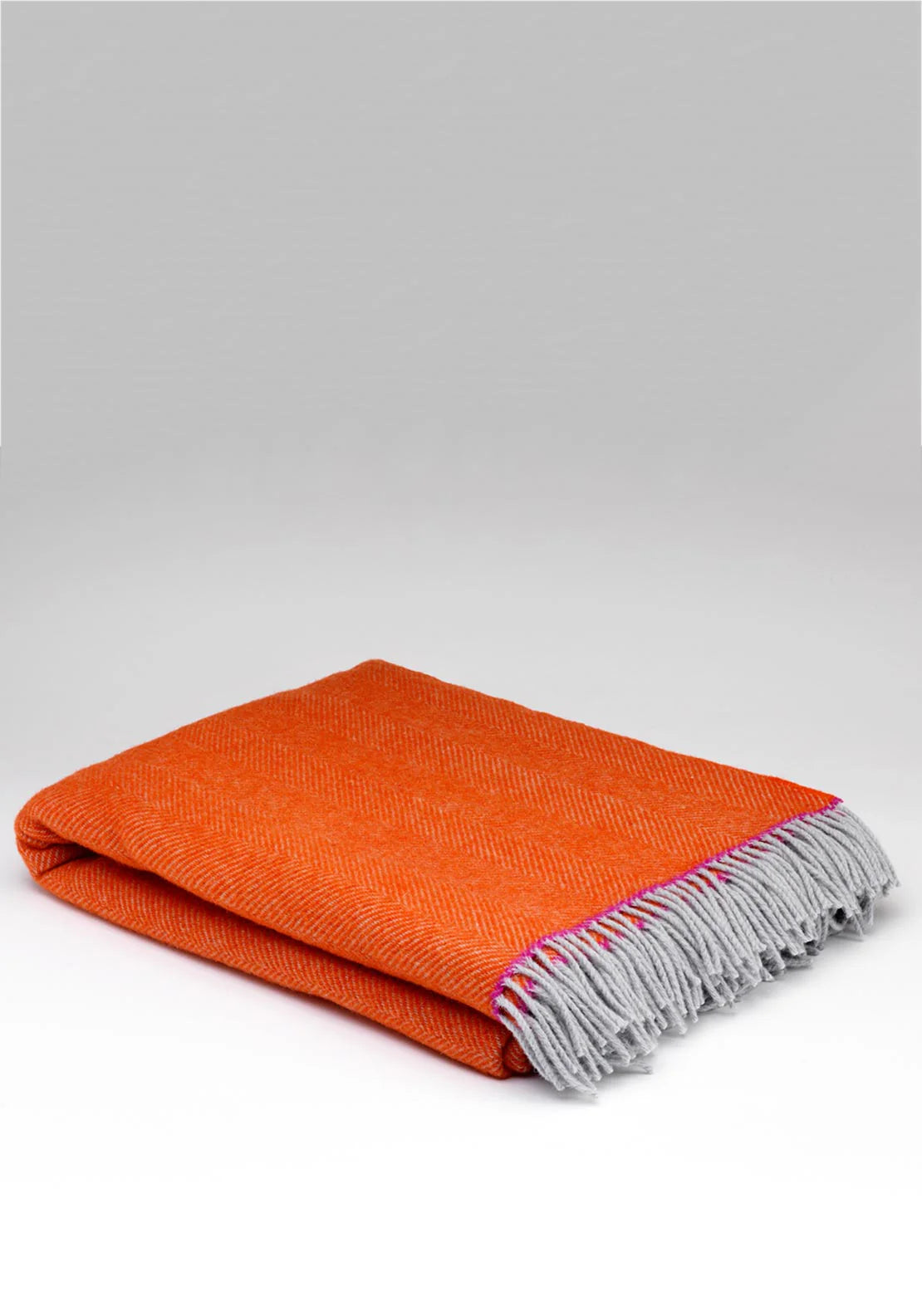McNutt Maude Herringbone Blanket Throw - Soft & Cozy Wool Blend Blanket for Couch, Bed & Travel - Perfect for Winter, Gifts & Home Decor