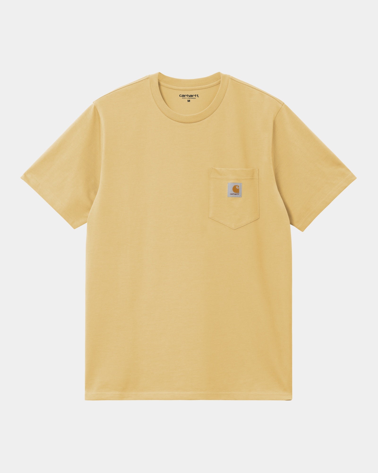 Breathable Pocket T-Shirt for Men & Women | Lightweight Air Yellow Cotton Tee | Casual Wear, Gym, Travel & Everyday Outfits