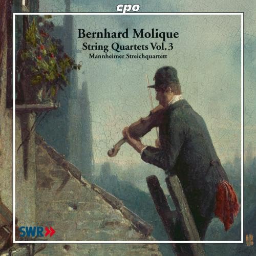 Molique String Quartets Vol 3 - Classical Music CD for Relaxation, Dinner Parties & Study Sessions