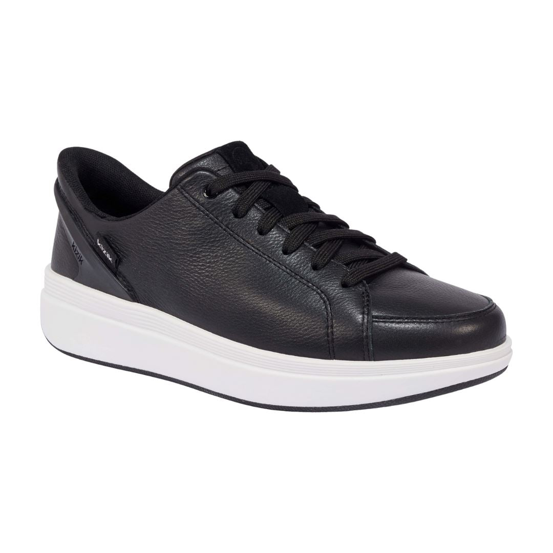 KIZIK SYDNEY Women's Slip-On Sneakers - Medium & Wide Width Comfort Shoes for Walking, Travel & Everyday Wear