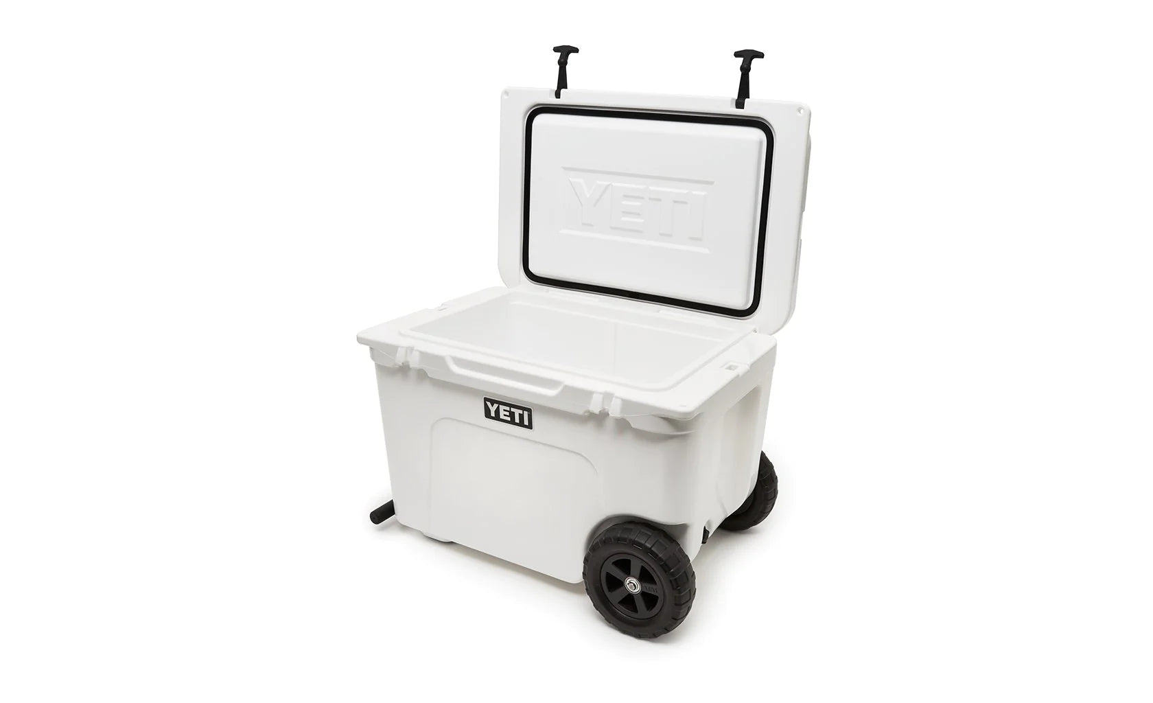 Tundra Haul Wheeled Cooler - Heavy Duty Rolling Cooler for Camping, Beach, Picnics & Outdoor Adventures - 50 Quart Insulated Cooler with Wheels for Easy Transport