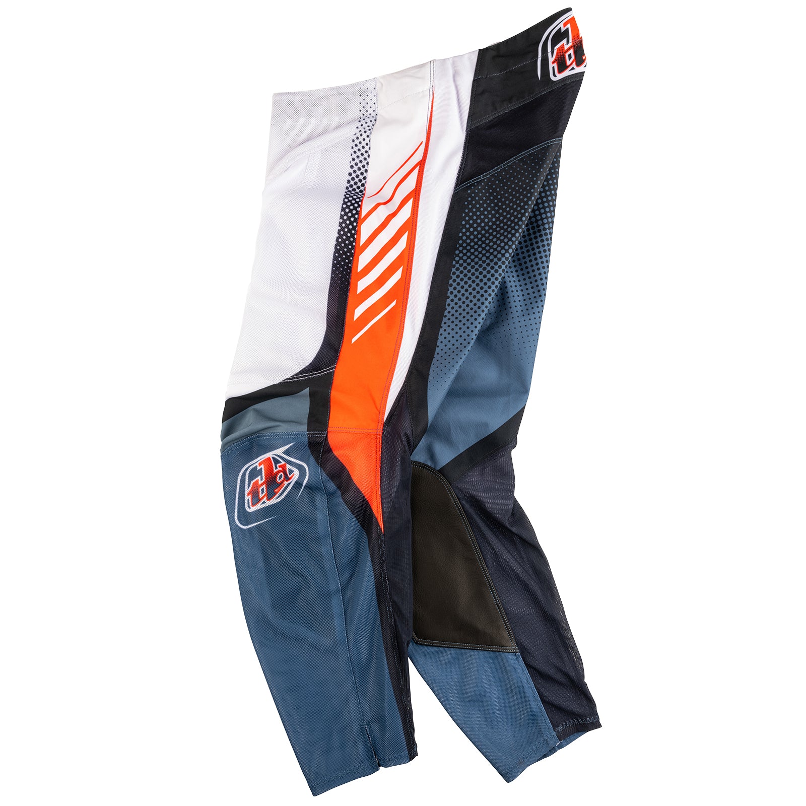 GP Pro Air Pant Bands - Breathable & Comfortable Waistband for Workout & Yoga (White/Indigo) - Ideal for Running, Gym & Active Lifestyle