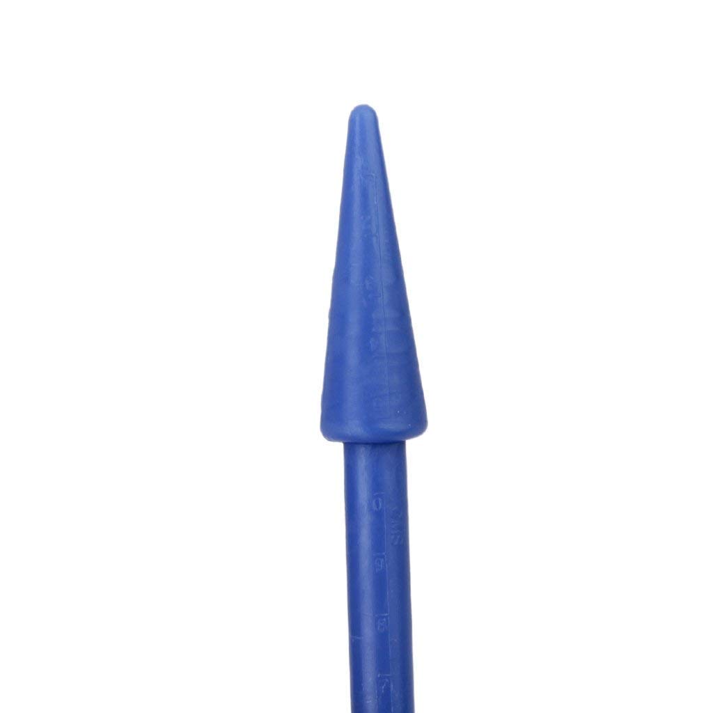 ABchat Plastic Widger with Dibber - Garden Seedling Transplanting Tool (Blue) - Perfect for Indoor Herb Gardens, Seed Starting & Small Plant Care
