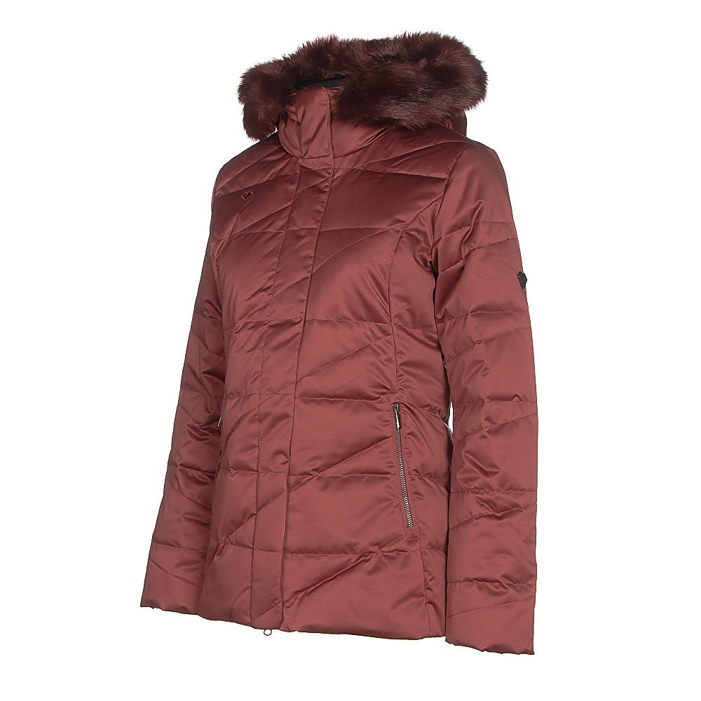 Obermeyer Women's Bombshell Down Parka - Copper Beach - Size 8 Regular - Warm Winter Coat for Outdoor Activities & Cold Weather