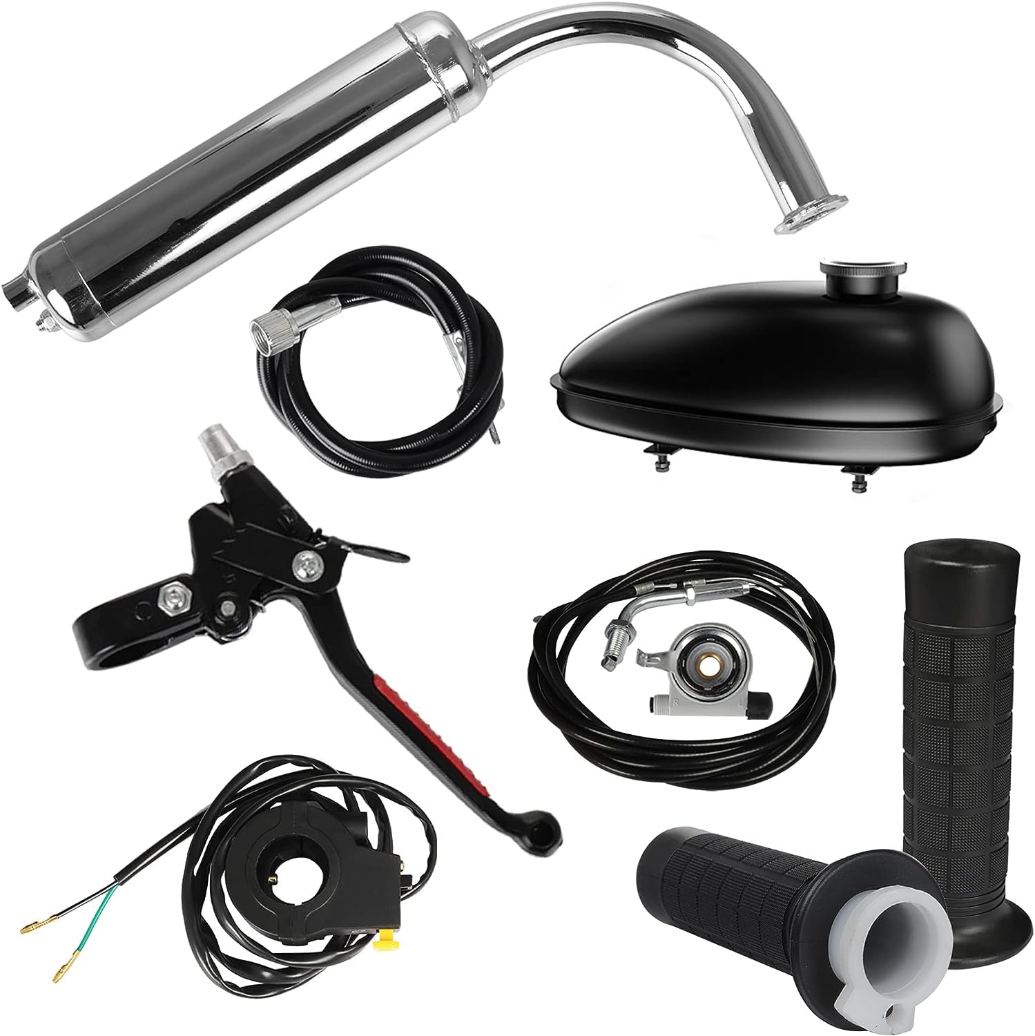 80cc 2 Stroke Motorized Bike Engine Kit - Gas Powered Bicycle Motor Conversion Kit for 26