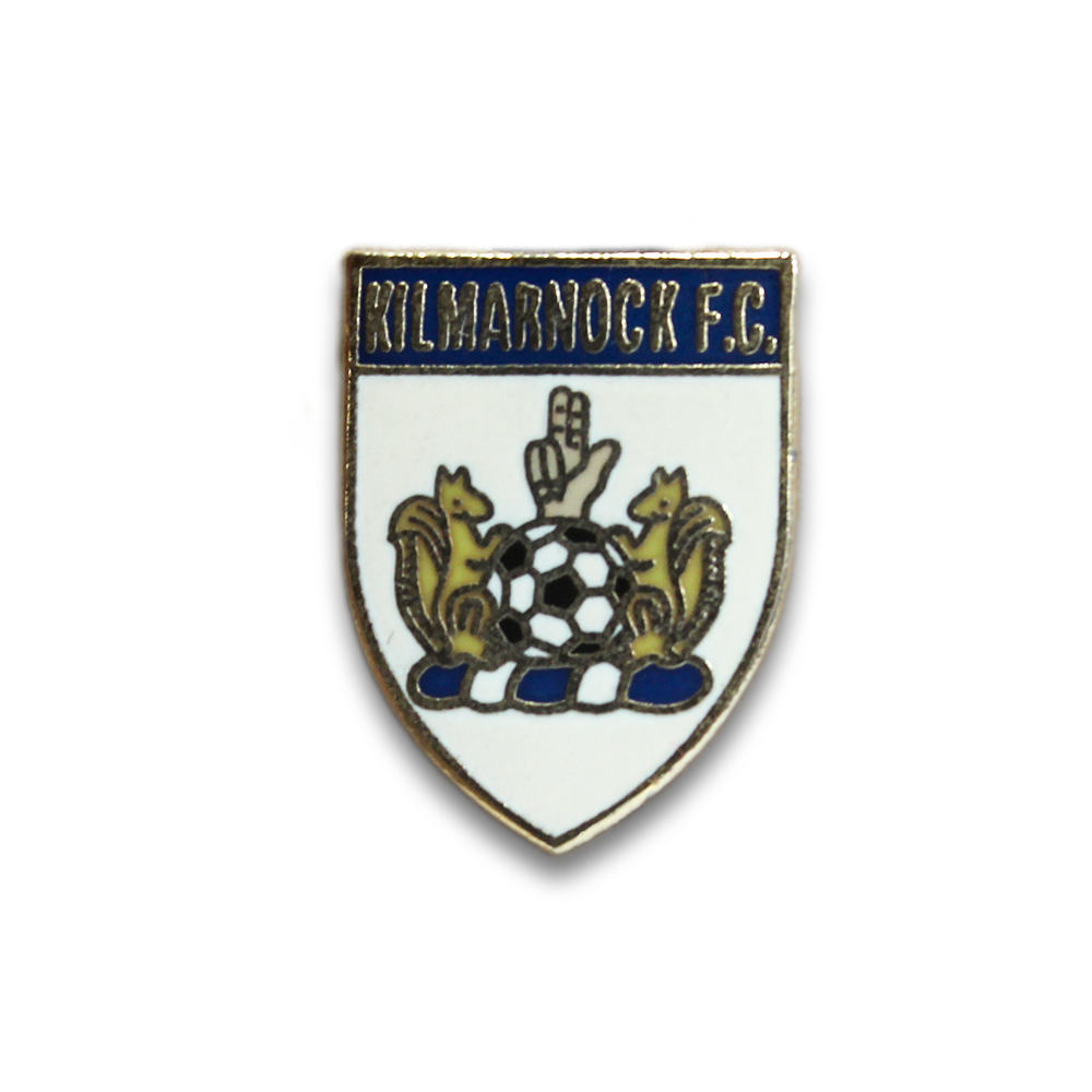 Kilmarnock FC Pin Badge - Official Football Club Enamel Lapel Pin - Perfect for Fans, Collectors & Match Day Outfits