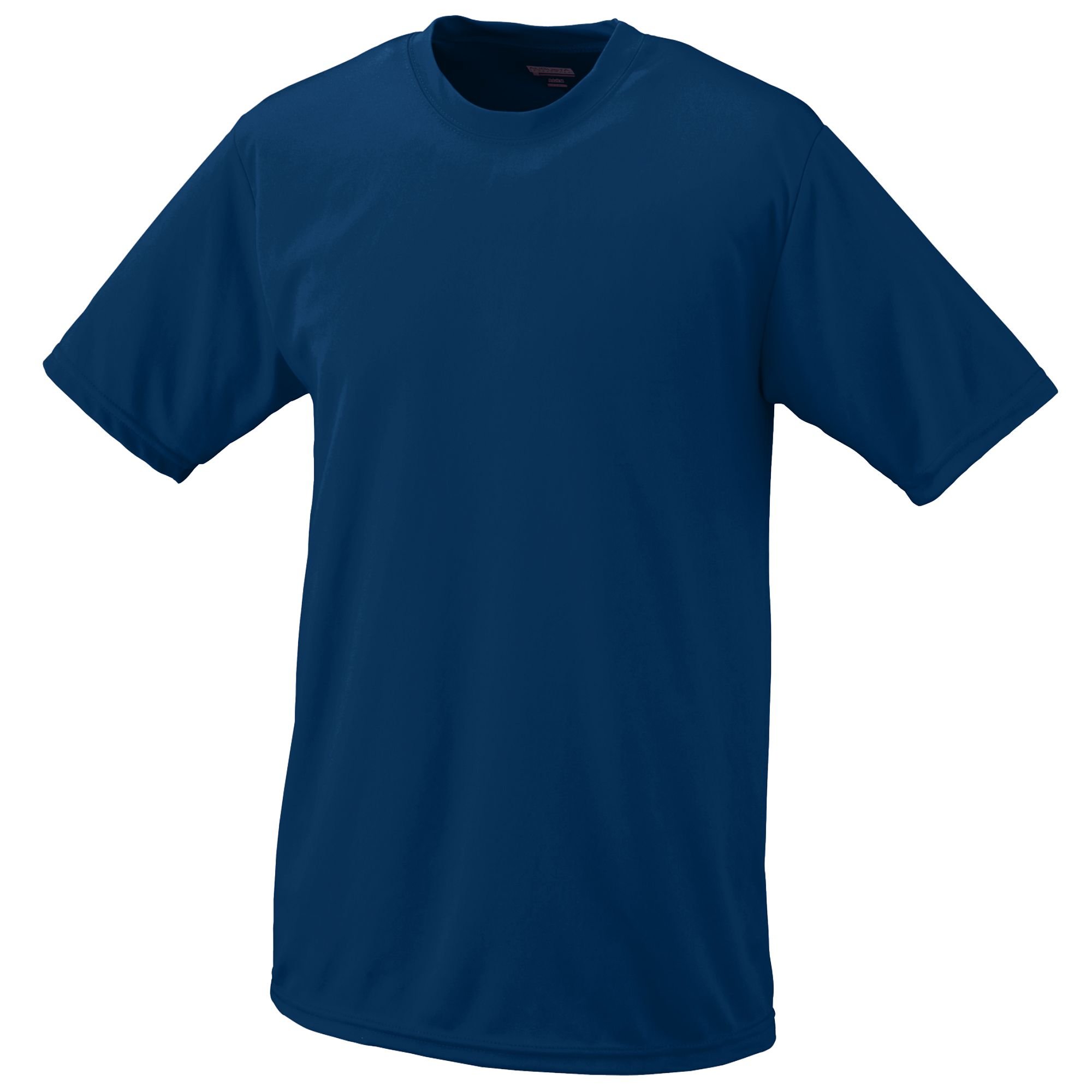 Augusta Sportswear 100% Polyester Moisture-Wicking Performance T-Shirt for Men & Women - Small, Navy Blue - Ideal for Gym, Running & Outdoor Activities
