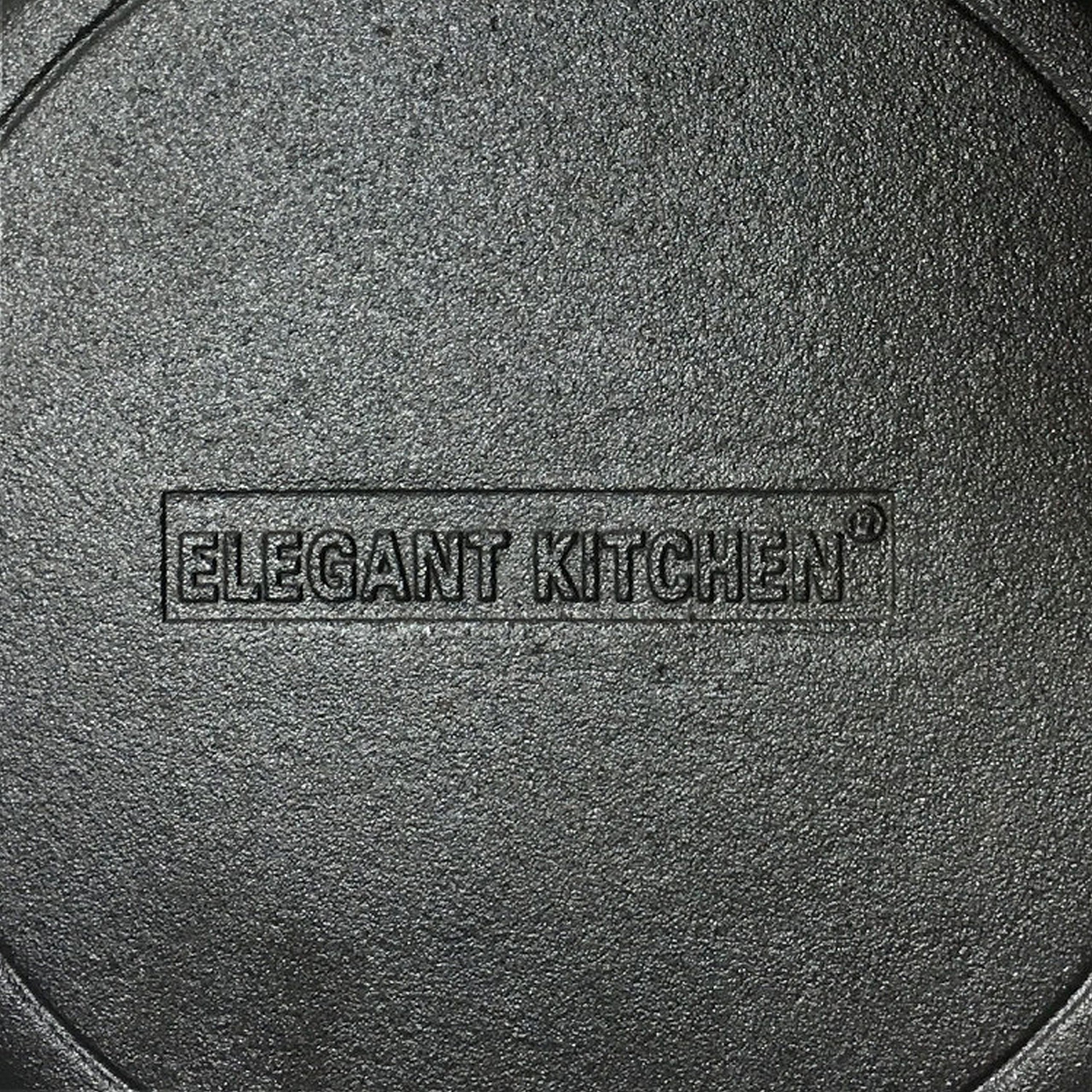 Pre-Seasoned Cast Iron Skillet 12.5 Inch - Heavy Duty Grill Pan for Stove-top, Induction & Outdoor Cooking - Perfect for Camping, BBQ, Baking & Kitchen Use
