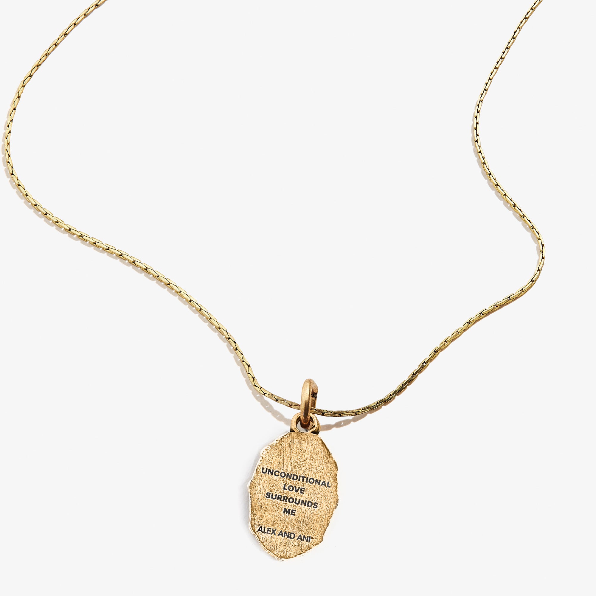 Elegant Cross Embossed Charm Necklace for Women - Religious Jewelry Gift for Baptism, Confirmation & Everyday Wear
