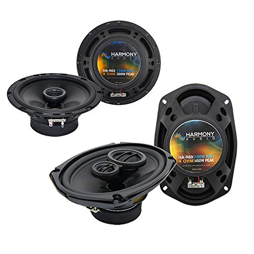 Harmony Audio R69 R65 Factory Replacement Speaker Upgrade Kit - Compatible with Nissan Titan 2008-2012 Models - Enhanced Sound Quality for Car Audio System | Perfect for Road Trips & Music Lovers