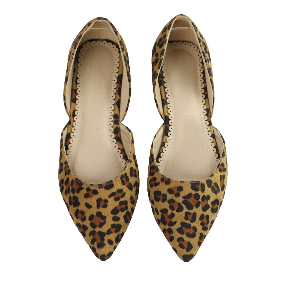 Women's Pointed Toe Ankle Wrap D'Orsay Flats - Slip On Loafers & Ballet Shoes for Casual Wear | Office, Date Night & Everyday Comfort