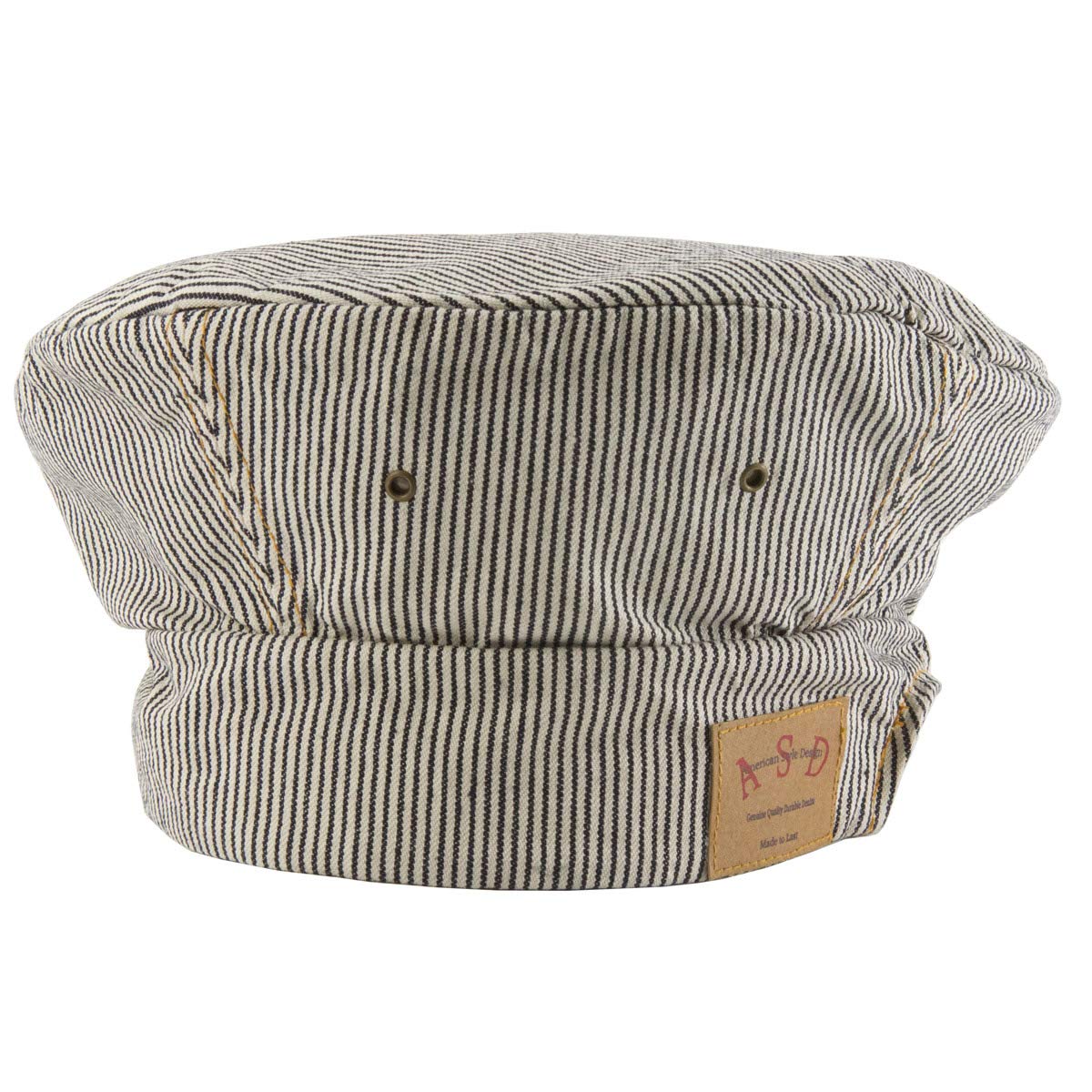 Averill's Professional Chef Hats - Set of 6 Premium Denim Toque Caps for Cooking & Baking - Perfect for Restaurants, Culinary Schools and Home Kitchens