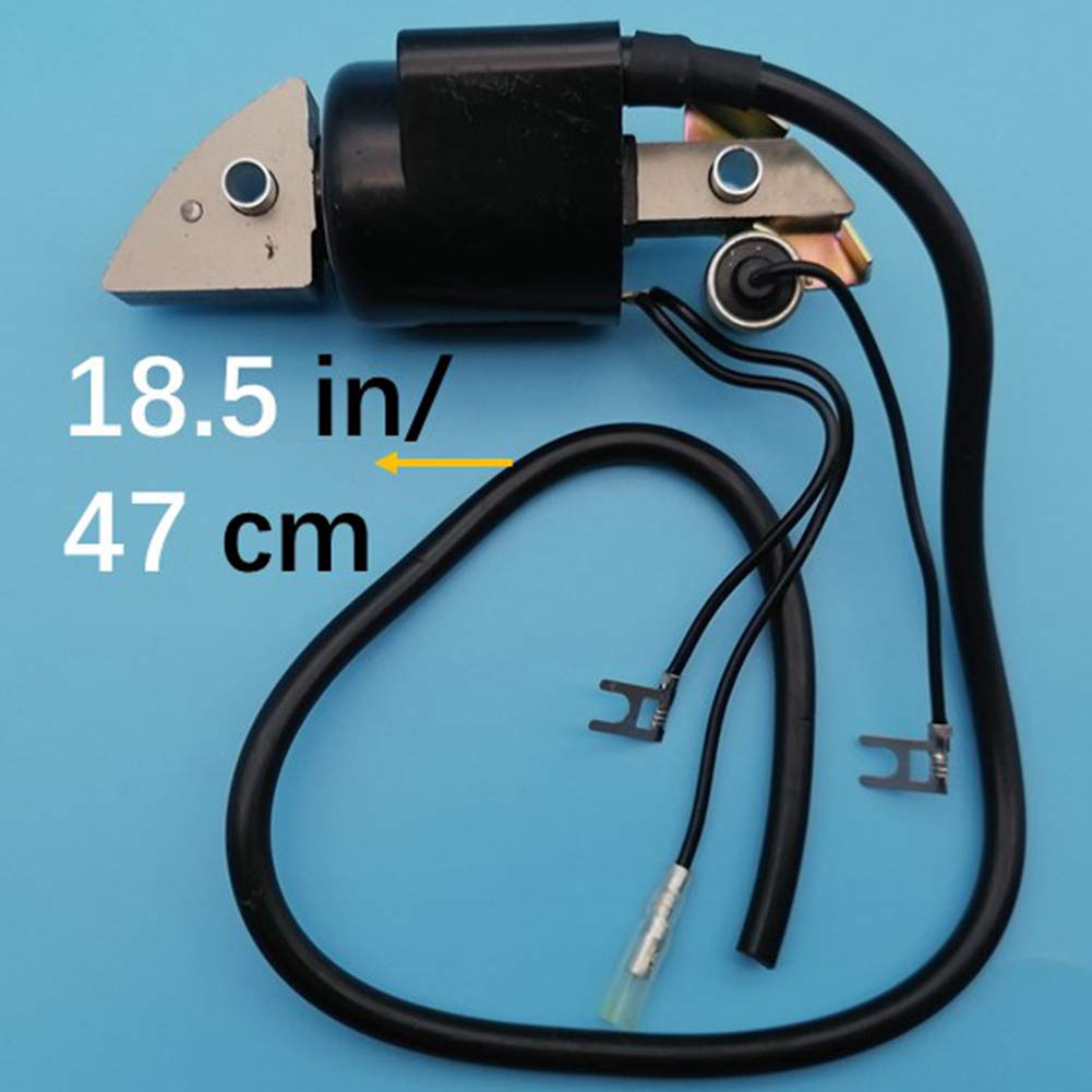 High-Performance Ignition Coil Replacement for Honda Tillers G150 G200 G300 Engine - Compatible with 30500-887-303, 30560-883-T00, 30560-883-015, 30560-887-015, 30560-887-791, Z572 - Perfect for Lawn & Garden Equipment Maintenance