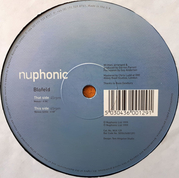 Blofeld Nexus Nuphonic NUX129 - Premium Electronic Music Synthesizer for DJs & Producers - Perfect for Studio Recording & Live Performances