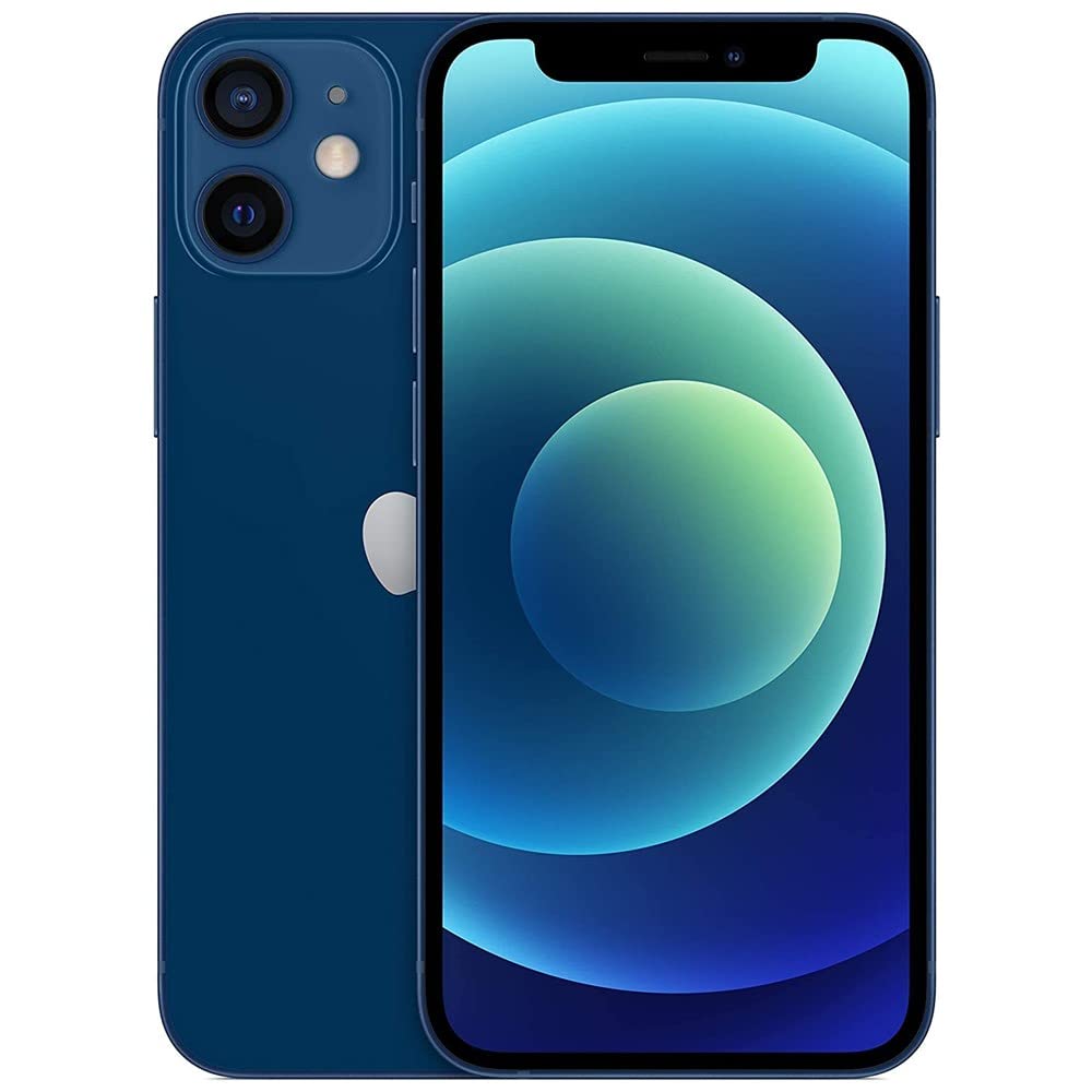 Apple iPhone 12 Mini 256GB Unlocked Smartphone - Blue (Renewed Premium) - Perfect for Travel, Business & Everyday Use with T-Mobile Compatibility