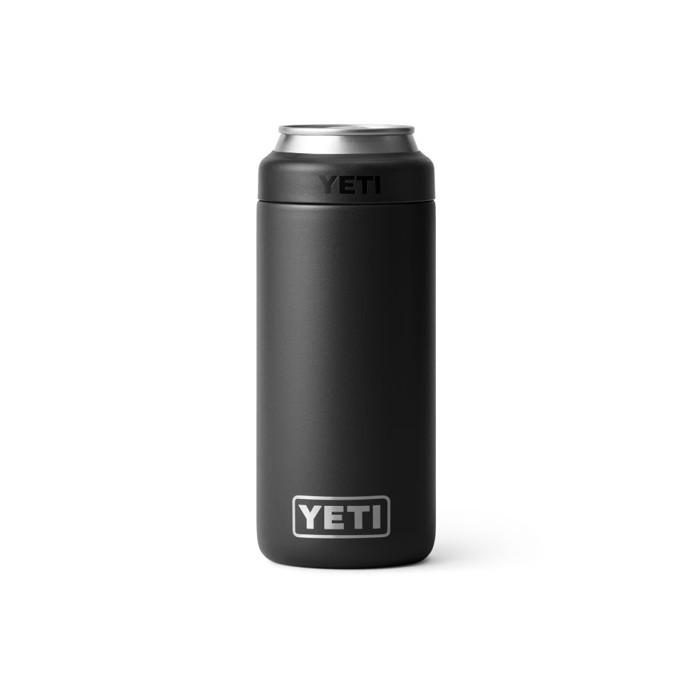 Yeti Rambler 12 oz Colster Slim Can Cooler - Insulated Stainless Steel Beer Can Holder for Camping, Tailgating & Outdoor Adventures