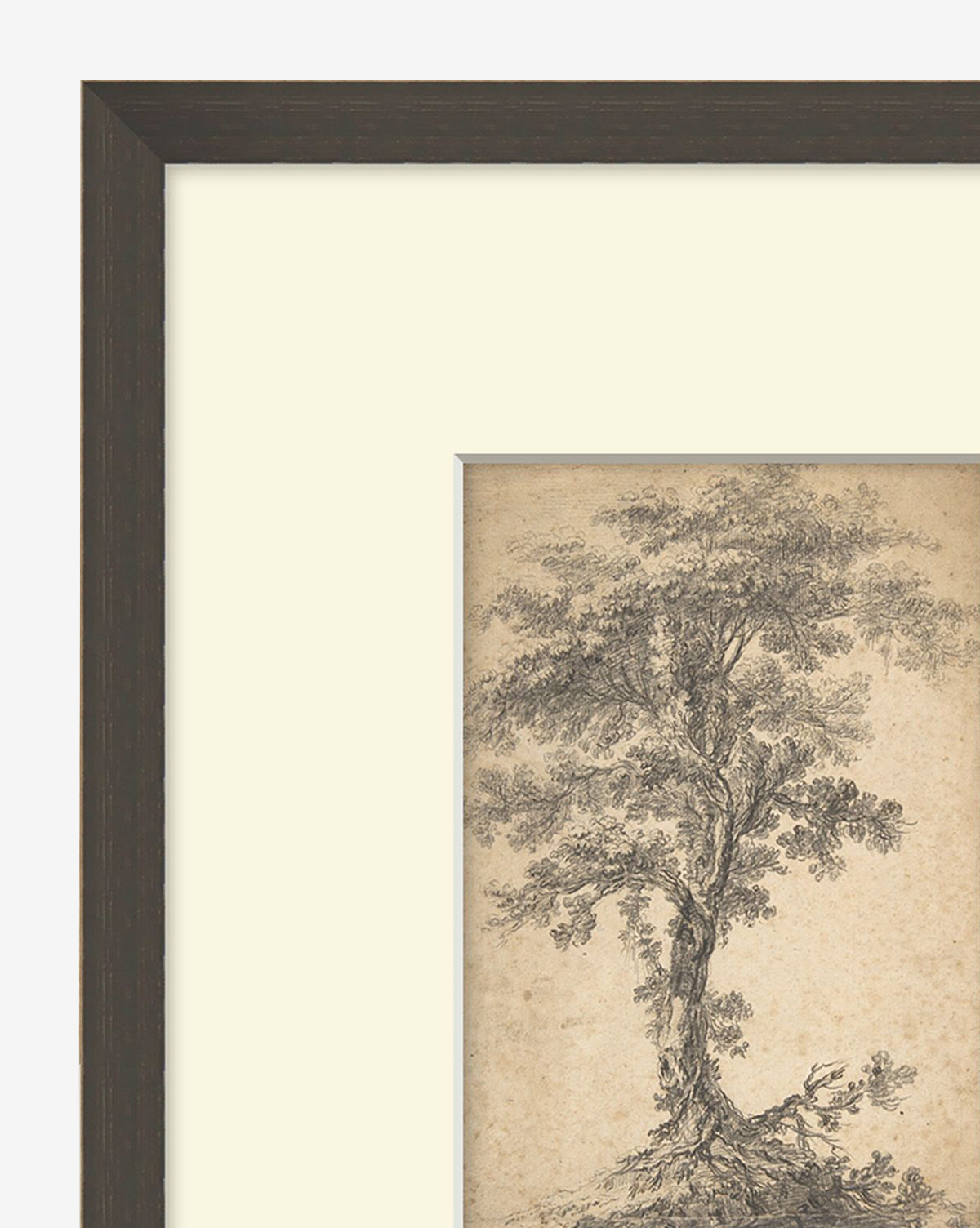 Tree on a Hilltop - Beautiful Landscape Art Print for Home & Office Wall Decor - Perfect for Living Room, Bedroom or Office Aesthetics