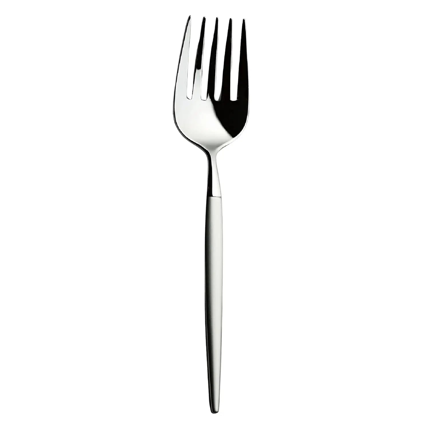 Premium Stainless Steel Serving Fork - 12 Inch Elegant BBQ & Buffet Utensil for Meat, Salad, and Desserts - Ideal for Parties, Catering, and Home Dining