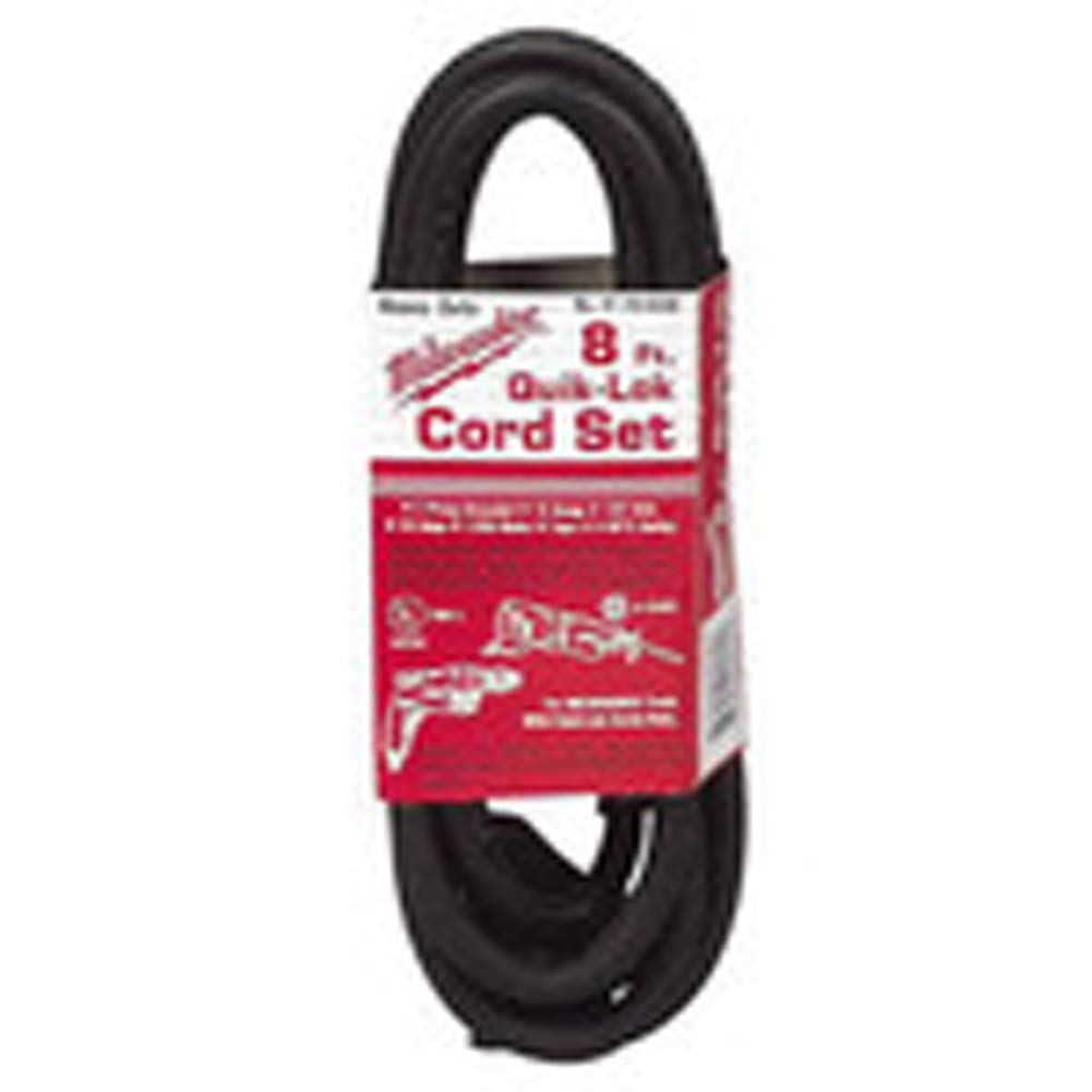 Milwaukee 48-76-4008 Quick Lock Cord - Replacement Power Tool Accessory for Drills & Drivers | Perfect for Construction, Woodworking & DIY Projects