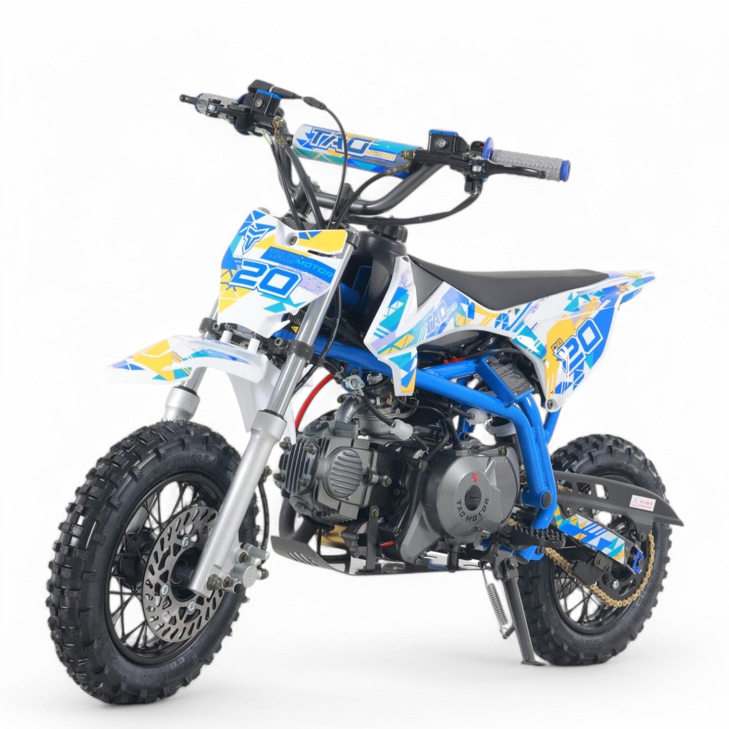 TaoMotor DB20 Kids Dirt Bike - 50cc Gas Powered Off-Road Motorcycle for Boys & Girls Ages 6-12 - Perfect for Backyard Riding, Trail Adventures & Off-Road Racing