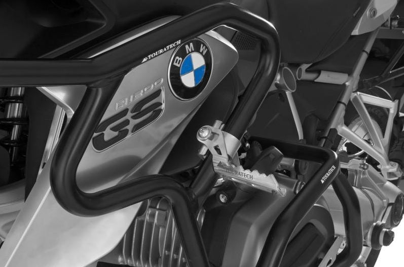 Touratech R1200GS WC (2013-2016) Upper Crash Bar with Adjustable Highway Pegs - Off-Road Motorcycle Protection for BMW Adventure Bikes
