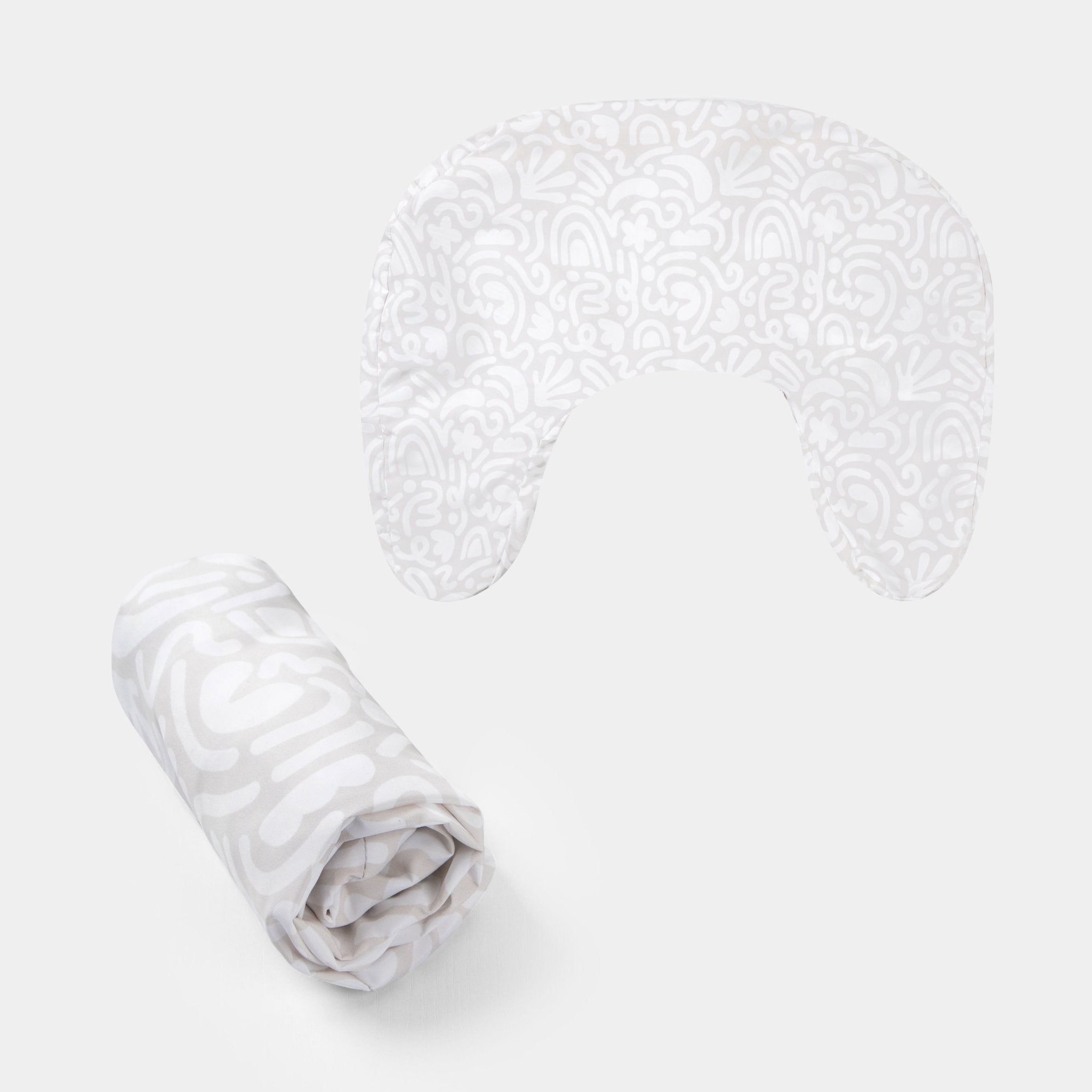 Boppy Nursing Pillow Cover - Soft, Washable & Breathable - Perfect for Breastfeeding, Baby Support & Comfort - Ideal for New Moms & Infants