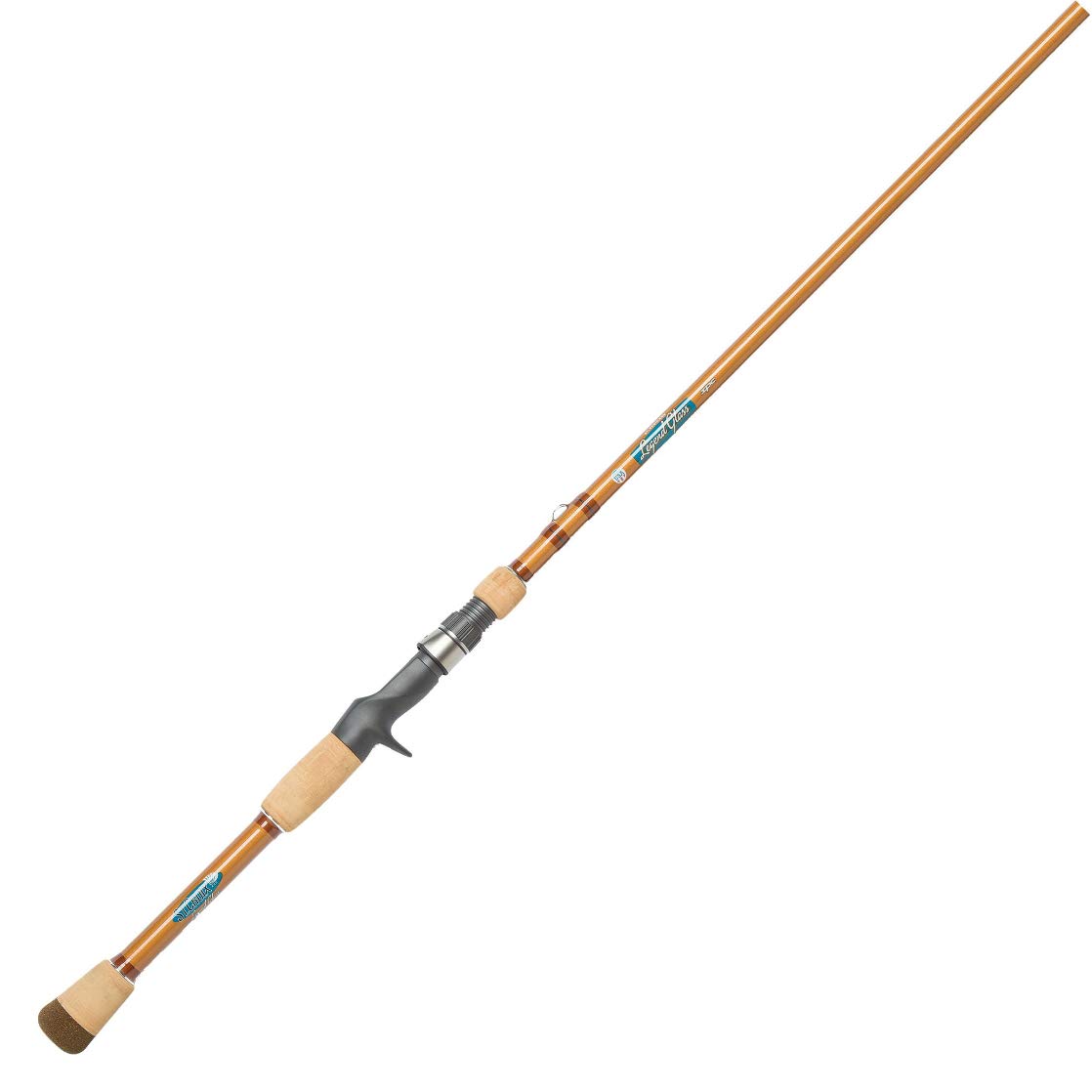 St. Croix Legend Glass Casting Rod - High Performance Fishing Rod for Bass, Walleye & Trout | Strong, Sensitive & Dynamic Graphite Blank | Perfect for Freshwater & Saltwater Fishing