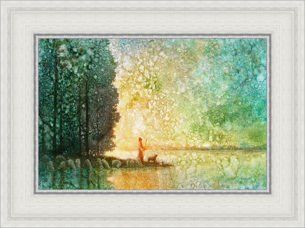 Beside Quiet Waters - Premium Home Decor for Relaxing Spaces | Perfect for Living Rooms, Bedrooms & Meditation Areas