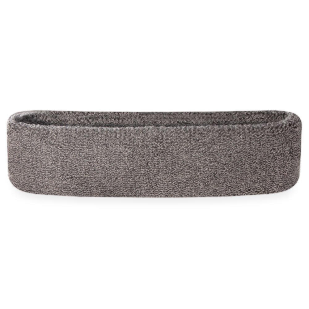 Suddora Athletic Headbands for Women & Men - Soft Cotton Terry Cloth Sweatbands for Running, Yoga, Tennis, Workout & Sports (Neon Colors Available) - Stay Cool & Dry During Exercise