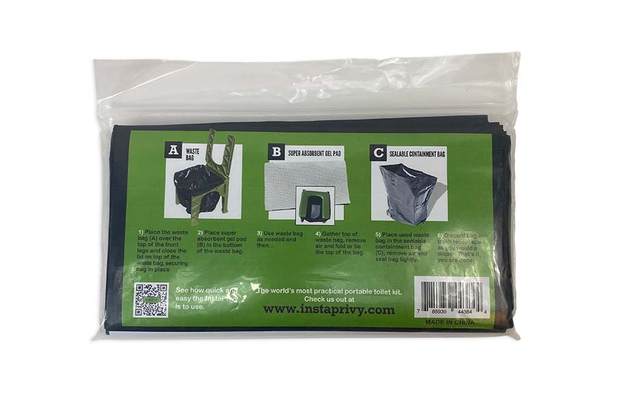 InstaPrivy Disposable Waste Bags for Dogs - Leak Proof & Scented Poop Bags for Easy Cleanup - Perfect for Dog Walks, Travel, and Outdoor Adventures