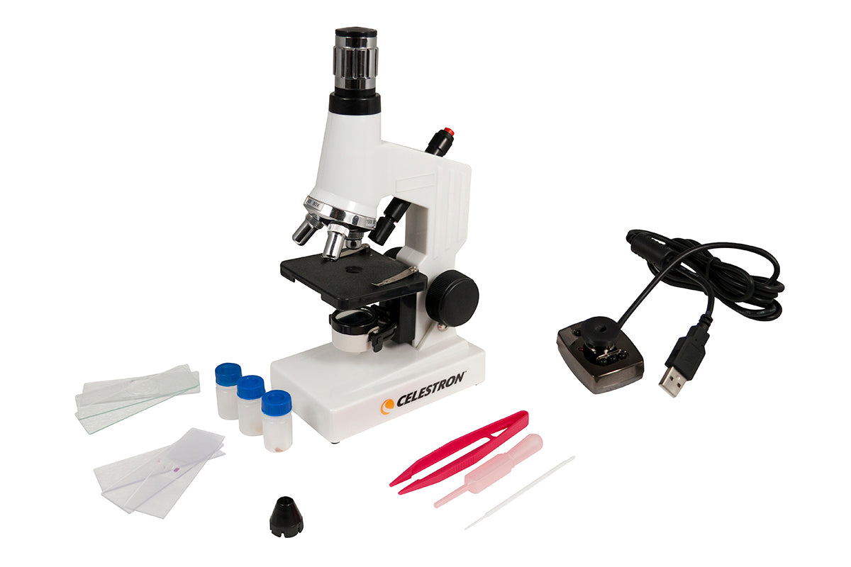 Digital Microscope Kit with 1000x Magnification - USB Portable Microscope for Kids & Adults - Perfect for Science Experiments, Coin Collecting & PCB Inspection